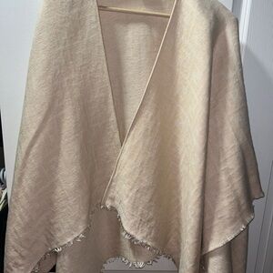 FENDI poncho shrug cardigan